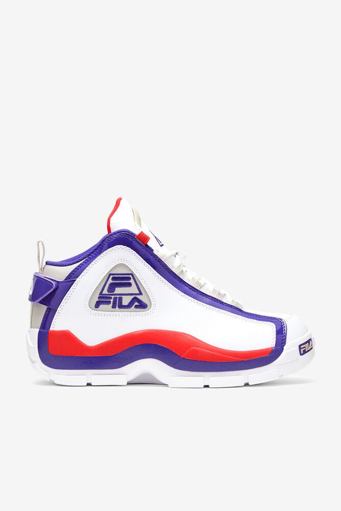 Fila Grant Hill 2 White Sneakers Mens - NZ 49271-DOZJ